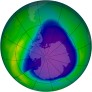 Antarctic Ozone 2001-09-22